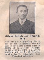 Steiner Johann, Frankenburg, Infantrist